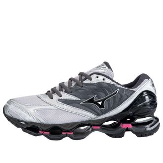 Mizuno Wave Prophecy LS Silver Dark Grey Pink D1GA333708