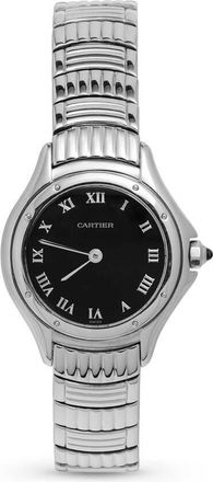 Cartier Pre-owned Cartier Cougar Black Dial Ladies Watch 1215/1