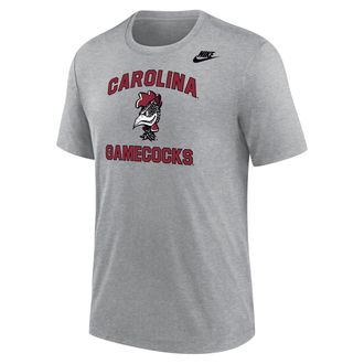 Nike South Carolina Gamecocks Nike Mens Football Tri-Blend T-Shirt in Grey | M21372P396SCAR-DGH