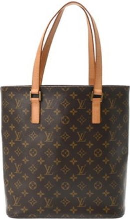 Louis Vuitton Brown Monogram Canvas Tote Bag (Pre-Owned)