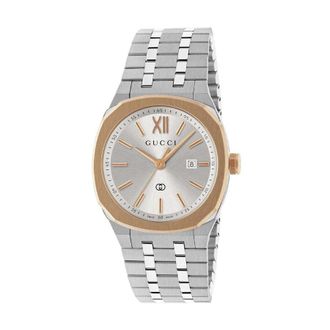Gucci Gucci 25H Quartz Silver Dial Ladies Watch YA163508