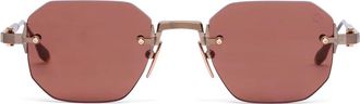 Akoni Juno-One Zonnebril - Dames - Zonnebrillen - Geel - ONE Size - Accessoires