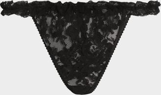 Dolce & Gabbana Ruffle-Trim Lace Briefs
