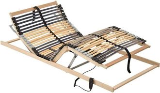 vidaXL Vidaxl - Base a doghe Marrone 70 x 190 cm Legno massello di faggio