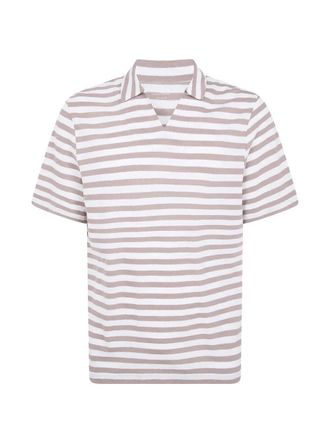 Majestic Stripes Polo Shirt