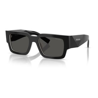 Prada Heren, Accessoires, Zwart, Maat: 54 MM Polyamide