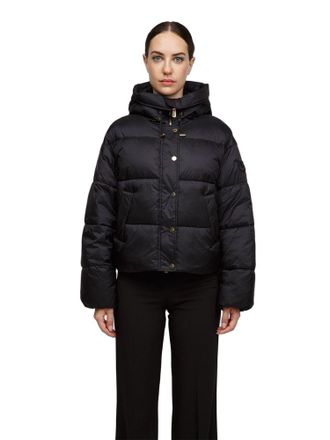 Pinko Quilted Puffer Down Jacket - Black