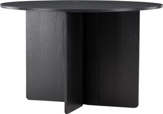 VE DESIGN Runder Design Esstisch Tyresö ø 120 cm, Schwarz