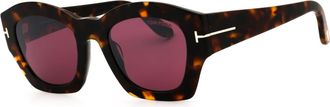 Tom Ford FT1083 52T Dark Havana/Bordeaux Gradient