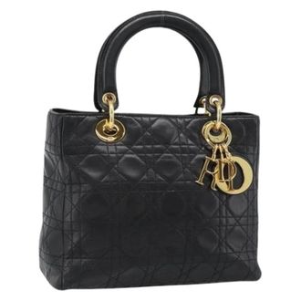 Dior Pre-owned Vintage Hand Bag - Dames - Pre-owned - Zwart - Maat: ONE Size Leer