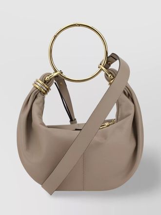 Chlo&eacute; bracelet bag small leather shoulder bag