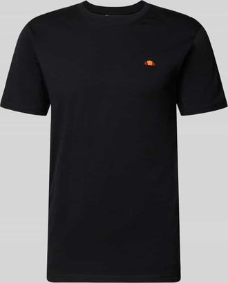 Ellesse T-Shirt mit Label-Stitching Modell CASSICA in Black, Gr&ouml;&szlig;e XXL