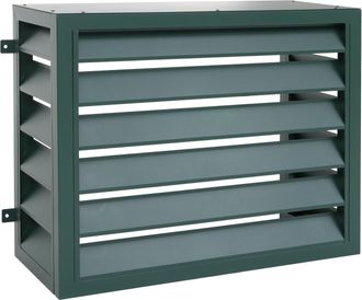 Hhg [nunca Usado] Cubierta Para El Sistema De Aire Acondicionado/intercambiador De Calor Hhg-560, Cubierta De La Rejilla Protectora, Metal 73 X 97 X 38 Cm