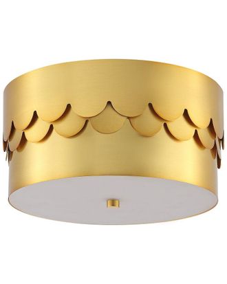 Safavieh Jimena 3-Light 13In Flush Mount