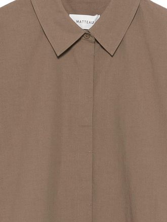 Matteau Cotton Shirt - Taupe