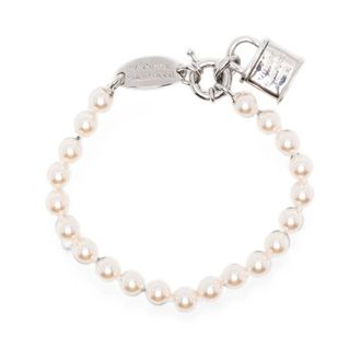 Vivienne Westwood Small Claude Bracelet - female - Vivienne Westwood - Bracelets - Gray - ONE SIZE - Accessories