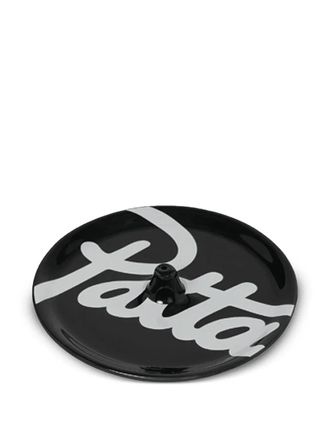 Patta logo-print incense holder - unisex - ceramic - One Size - Black