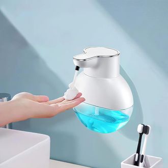 OEM Dispensador Autom&aacute;tico De Jab&oacute;n, Dispensador De Jab&oacute;n Espumoso Sin Contacto De 450 Ml, Clasificaci&oacute;n De Impermeabilidad Ipx4, Con Sensor, Color Rosa