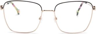 Carolina Herrera Occhiali squadrati - Oro
