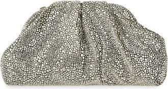 Twentyfourhaitch Pochette Mirach - Dames - Tassen - Grijs - Maat: ONE Size Leer