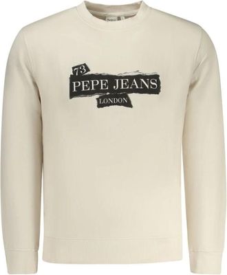 Pepe Jeans London Hombre, Sudaderas, Beige, Talla: L