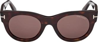 Tom Ford Sunglasses Ft1315 52 E Marine Brown/Brown Women