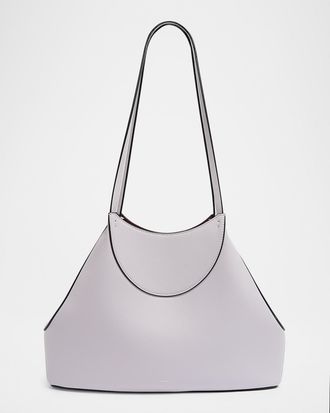Givenchy Facet Geometric Shoulder Bag in Grain Leather