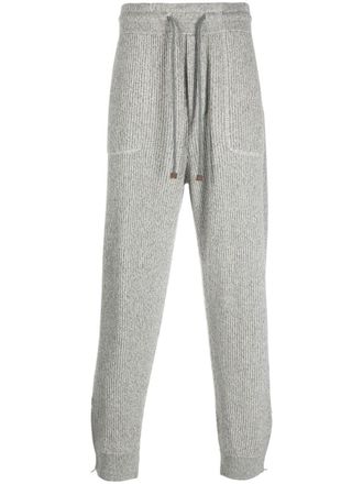 Brunello Cucinelli Kasjmier joggingbroek - Grijs