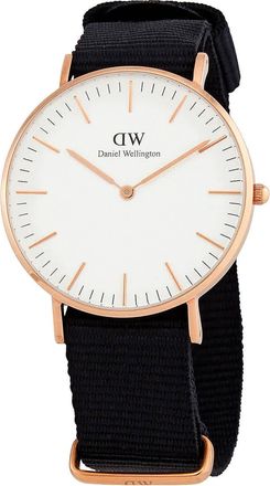 Daniel Wellington Cornwall Eggshell White Dial Unisex Watch DW00100259