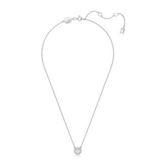 Swarovski Dames Angelic Hanger Rondgeslepen Pave Wit UNA 5636264 - Dames - Kettingen - Grijs - ONE Size - Accessoires