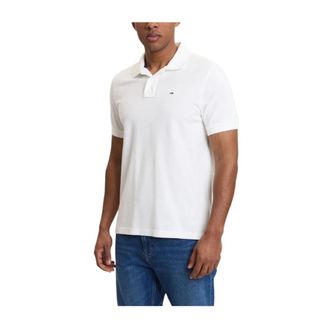 Tommy Hilfiger Polo Shirts, male, White, Size: 2XL Polo Shirt