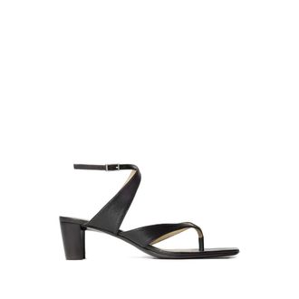 Christophe Lemaire High Heel Sandals, female, Black, Size: 10 US Tong Sandals 50 mm Heel