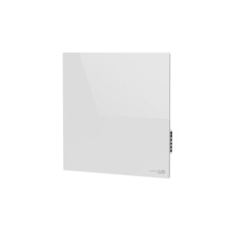 OEM Calefactor De Pared De Cristal Aeno Gh11s De 500 W Con Infrarrojos Y Convecci&oacute;n, Control Mediante App Y Panel Blanco
