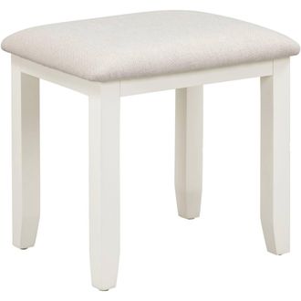 Seconique Bordeaux Dressing Table Stool in Ivory