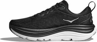 Hoka One One Mens Gaviota 5 Running Shoes - Black/White