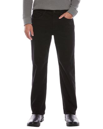 7 For All Mankind Austyn Squiggle Black Onyx Relaxed Straight Jean