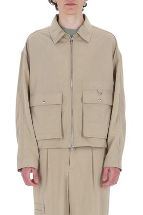 Maison Kitsun&eacute; Camouflage Light Cotton Canvas Jacket