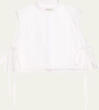 TWP Dickie with Bib in Cotton Poplin