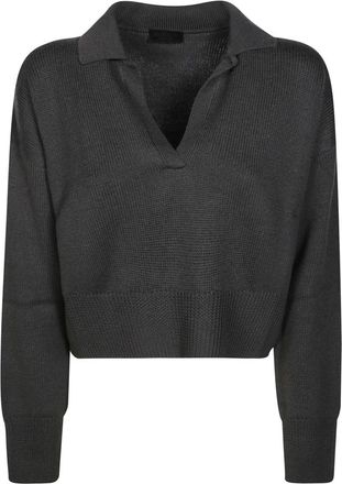 Dondup V-neck Truien - Dames - V-hals truien - Bruin - S - Truien & Vesten