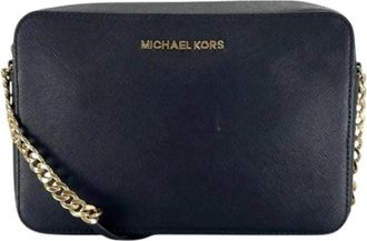Michael Kors Pre-owned Schoudertas - Dames - Vintage Schoudertas - Zwart - ONE Size - Leer - Vintage