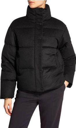 Joseph Black Carah Puffer Coat Size M