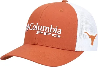 Columbia Mens Columbia Texas Orange Texas Longhorns PFG Flex Hat in Burnt Orange at Nordstrom, Size Small/medium