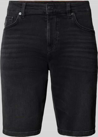 Boss Orange by Hugo Boss BOSS Orange Regular Fit Jeansshorts aus Baumwoll-Mix Modell RE.MAINE SHORTS BO BORN in Dunkelgrau, Gr&ouml;&szlig;e 30