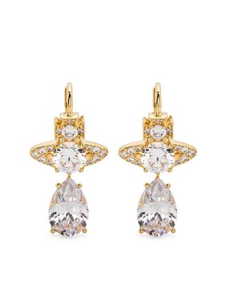 Vivienne Westwood Ismene Orb-detail drop earrings - Gold