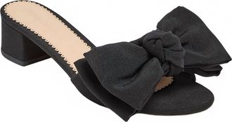 Cinq &agrave; Sept Womens Faith Slide Sandal In Black