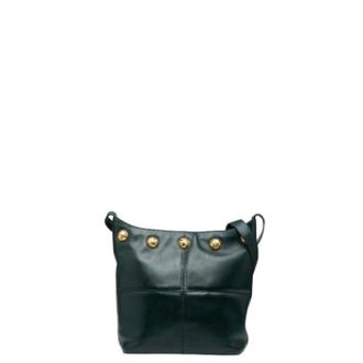 Ferragamo Pre-owned Shoulder Bags, female, Green, Size: ONE SIZE Pre-owned Shoulder Bag