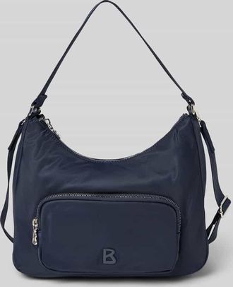 Bogner Handtasche mit Label-Detail in Marine, Größe 1