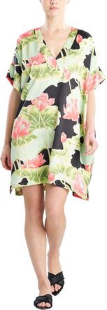 Natori Natori Ascendant Lotus Printed Satin Sleepshirt