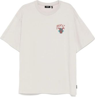 Five CM graphic-print T-shirt - men - Cotton - M - Grey