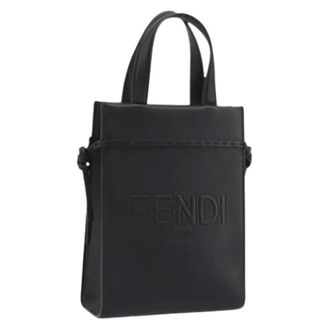 Fendi Pre-owned Vintage Hand Bag - Dames - Pre-owned - Zwart - Maat: ONE Size Leer